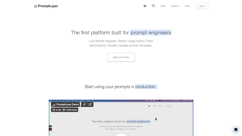 PromptLayer