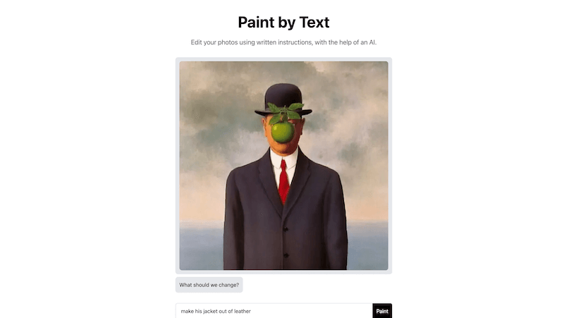 Paint by Text Preview