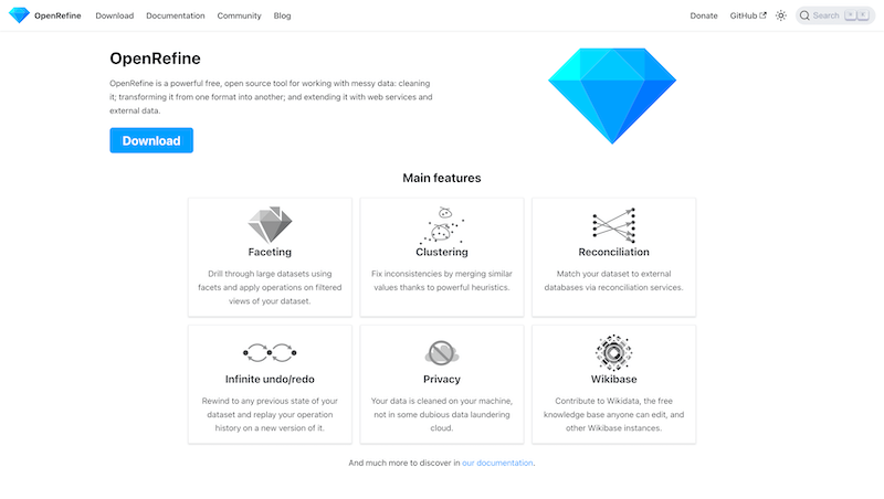 OpenRefine Preview