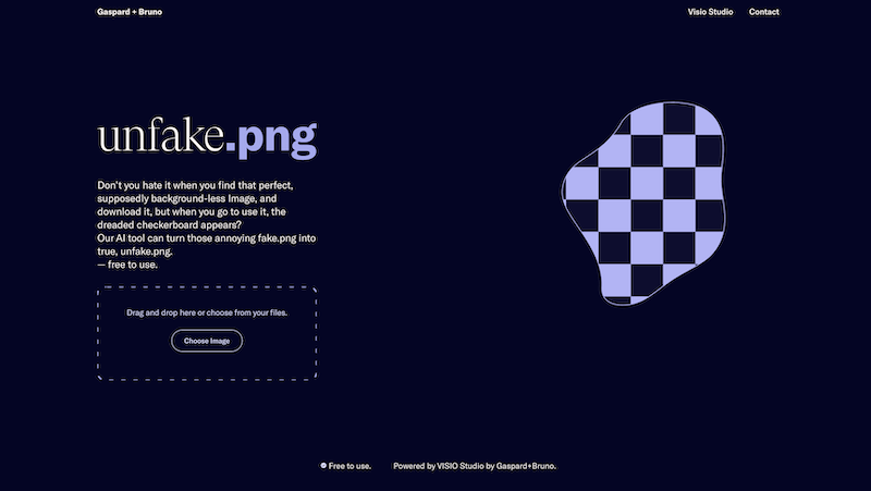 Unfake PNG