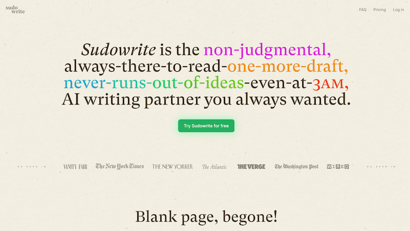 Sudowrite