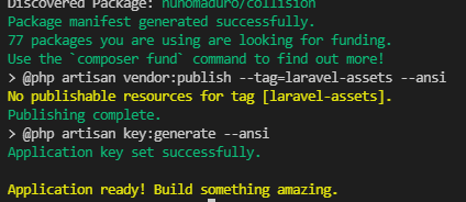 Laravel Installer - New Laravel Application