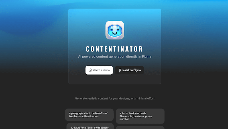 Contentinator