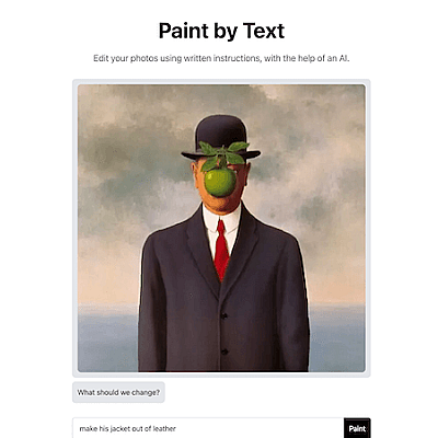 Paint by Text