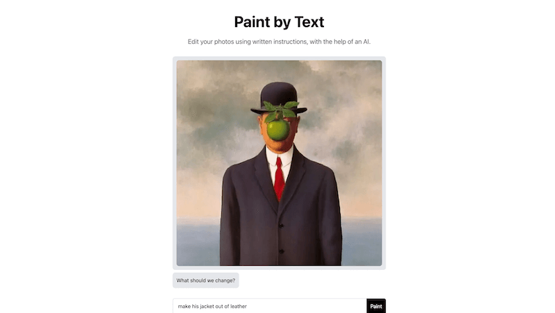 Paint by Text