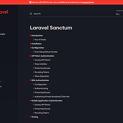 Laravel Sanctum