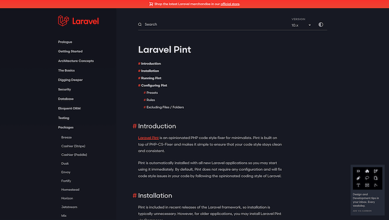 Laravel Pint