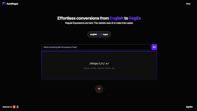 AutoRegex