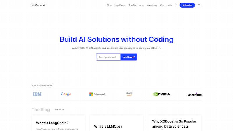 No Code AI Model Builder