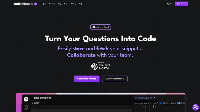Code Snippets