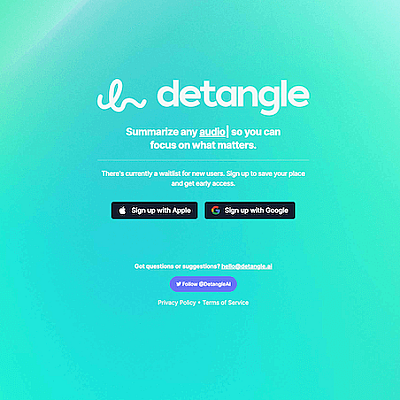 Detangle