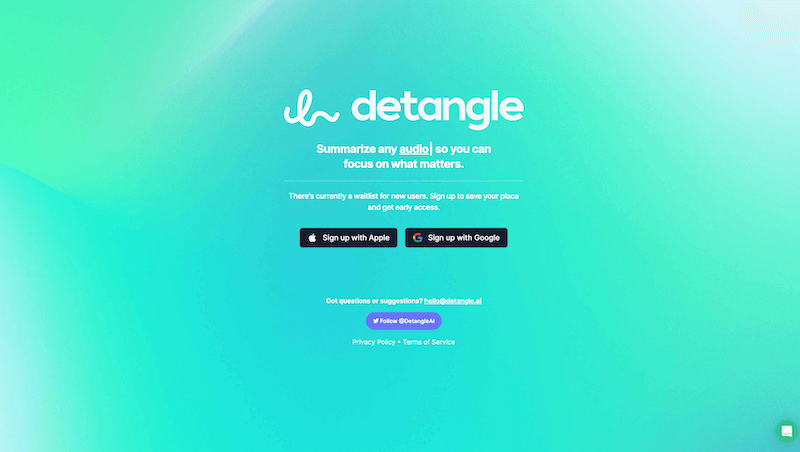 Detangle