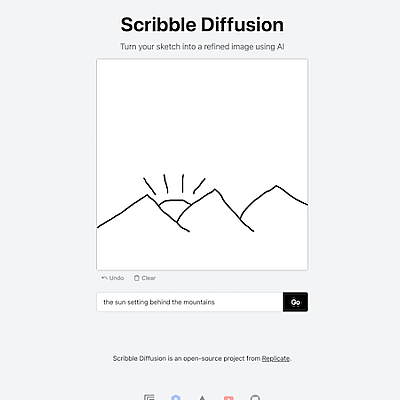 Scribble Diffusion