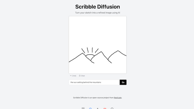 Scribble Diffusion