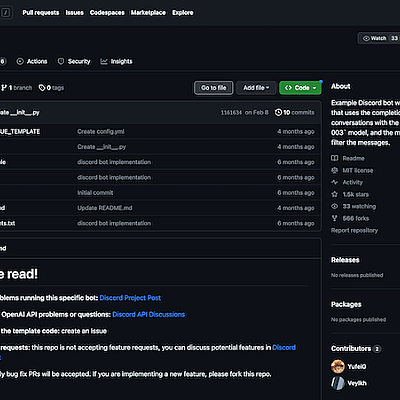 GPT Discord Bot